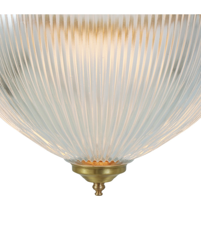 Blaenau Globe Pendant Polished Brass-4