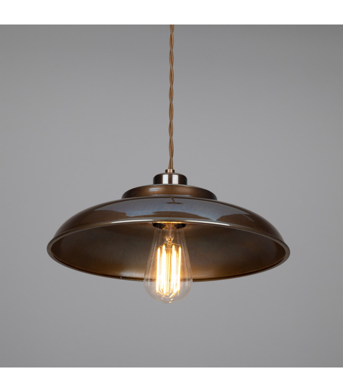Telal Dome Pendant Antique Brass-1