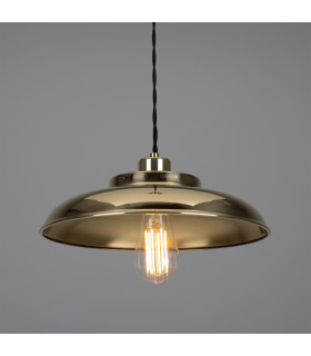 Telal Dome Pendant Polished Brass-2