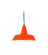 Nassau Industrial Factory Dome Pendant Orange