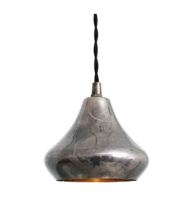 Amina Dome Pendant Antique Silver-2