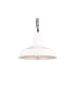 Hex Factory Dome Pendant White-1