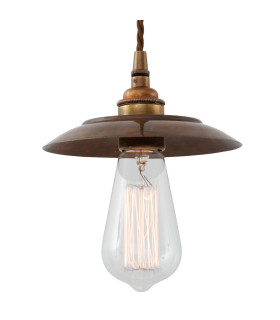 Reznor Pendant Antique Brass-2