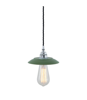 Reznor Pendant Chrome Sage Green Shade-1