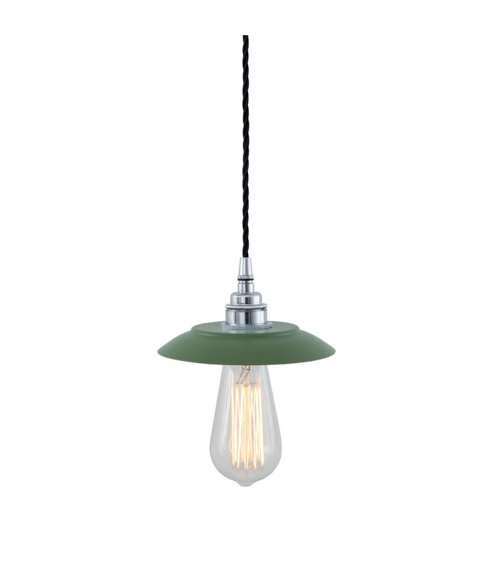 Reznor Pendant Chrome Sage Green Shade-1