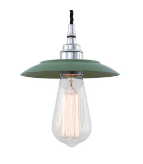 Reznor Pendant Chrome Sage Green Shade-2