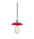 Reznor Pendant Chrome Red Shade-1