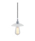 Reznor Pendant Chrome White Shade-1