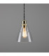Lyx Dome Pendant Polished Brass-1