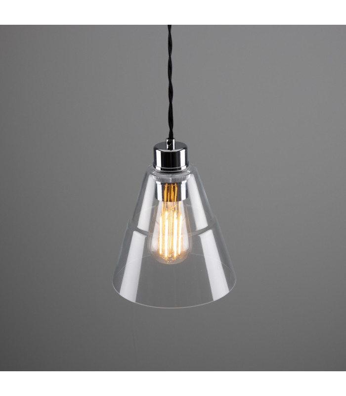 Lyx Dome Pendant Polished Chrome-3