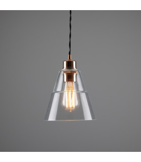 Lyx Dome Pendant Polished Copper-1