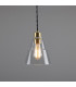Lyx Dome Pendant Satin Brass-1