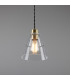 Lyx Dome Pendant Satin Brass-2
