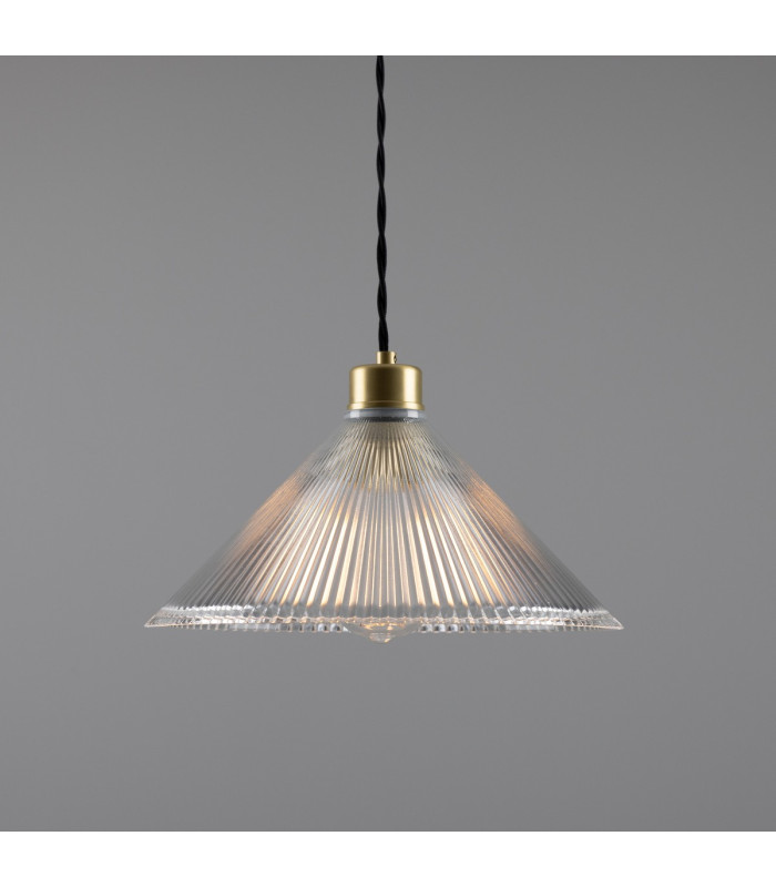 Rebell Dome Pendant Satin Brass-1