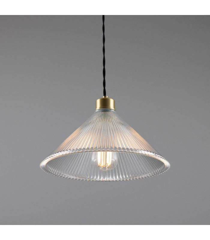 Rebell Dome Pendant Satin Brass-2