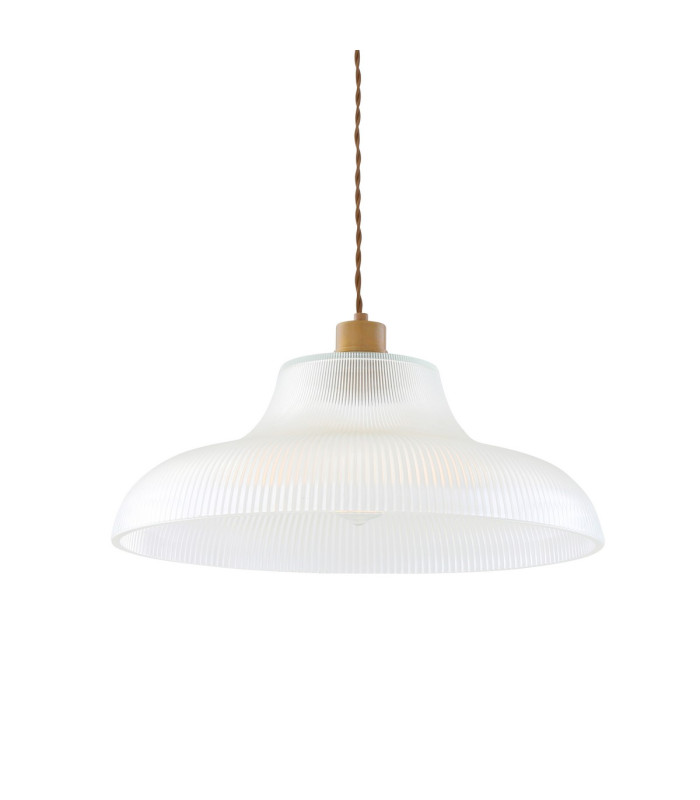 Mono 40cm Railway Dome Pendant Antique Brass-2