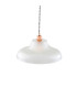 Mono 40cm Railway Dome Pendant Polished Copper-3