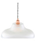 Mono 40cm Railway Dome Pendant Polished Copper-4