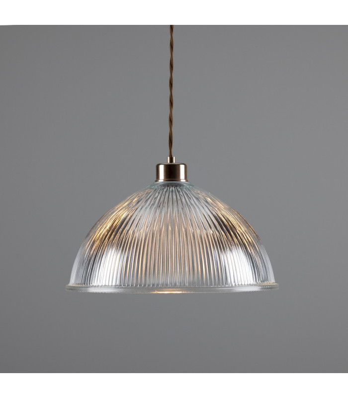 Nova Dome Pendant Antique Brass-1