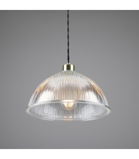 Nova Dome Pendant Polished Brass-2