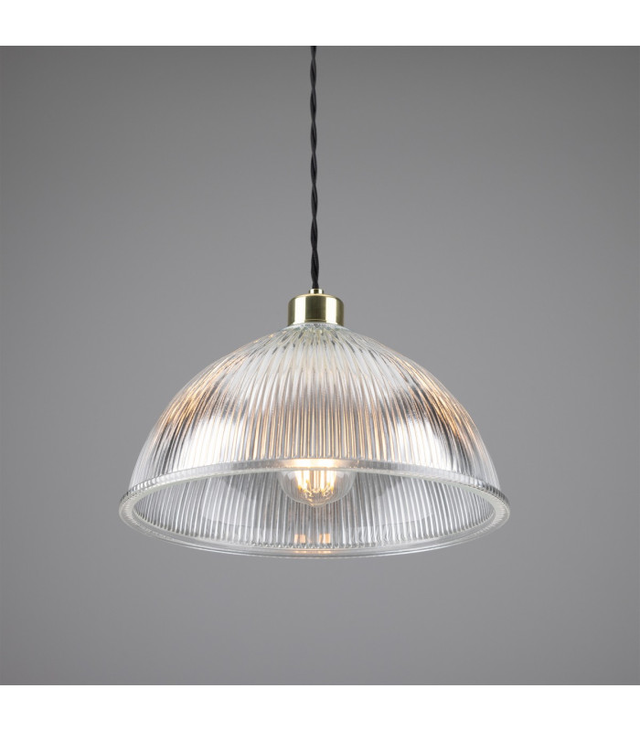 Nova Dome Pendant Polished Brass-2