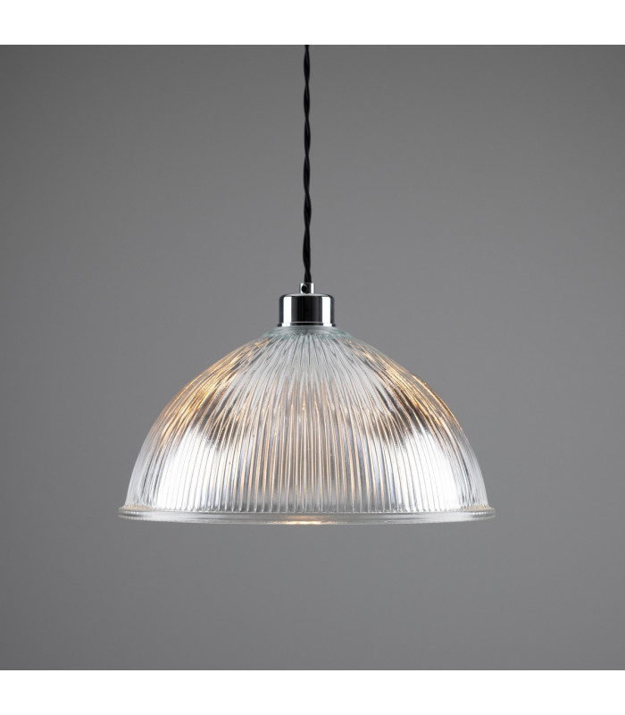 Nova Dome Pendant Polished Chrome-1