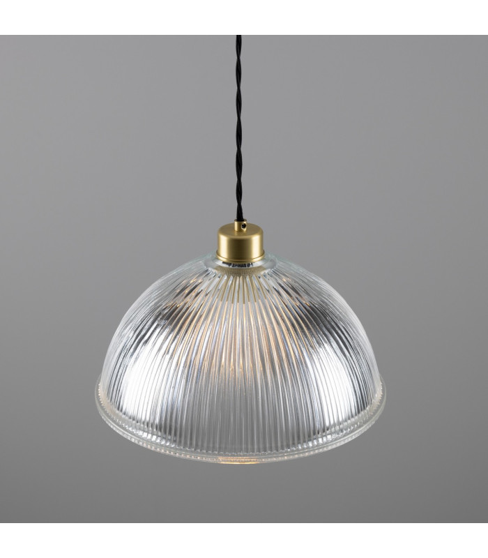 Nova Dome Pendant Satin Brass-3
