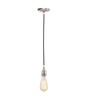 Lome Twisted Pendant Polished Chrome