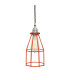 Raze Cage Pendant Chrome Orange