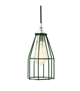 Raze Cage Pendant Chrome Racing Green