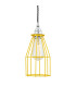 Raze Cage Pendant Chrome Yellow
