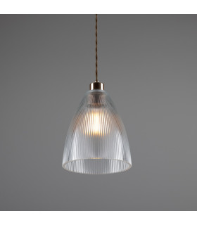 Corvera Dome Pendant Antique Brass-2