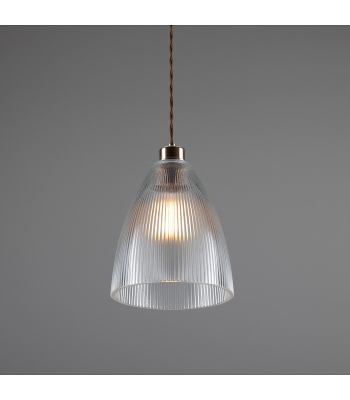 Corvera Dome Pendant Antique Brass-2