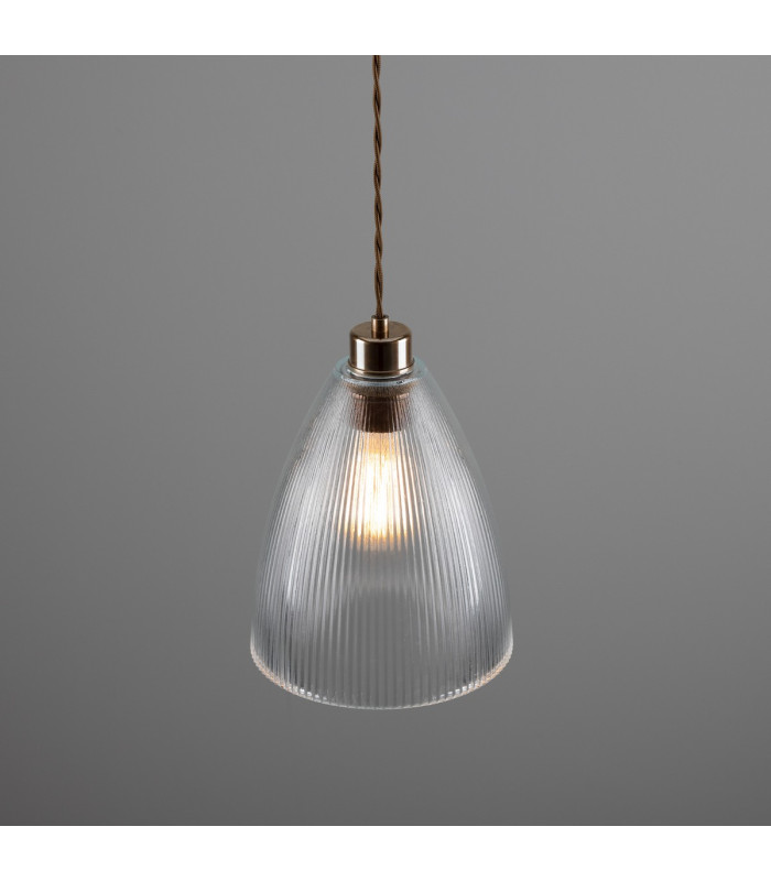 Corvera Dome Pendant Antique Brass-3