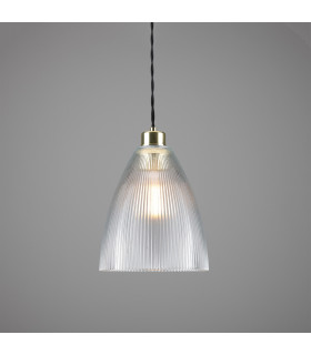 Corvera Dome Pendant Polished Brass-1