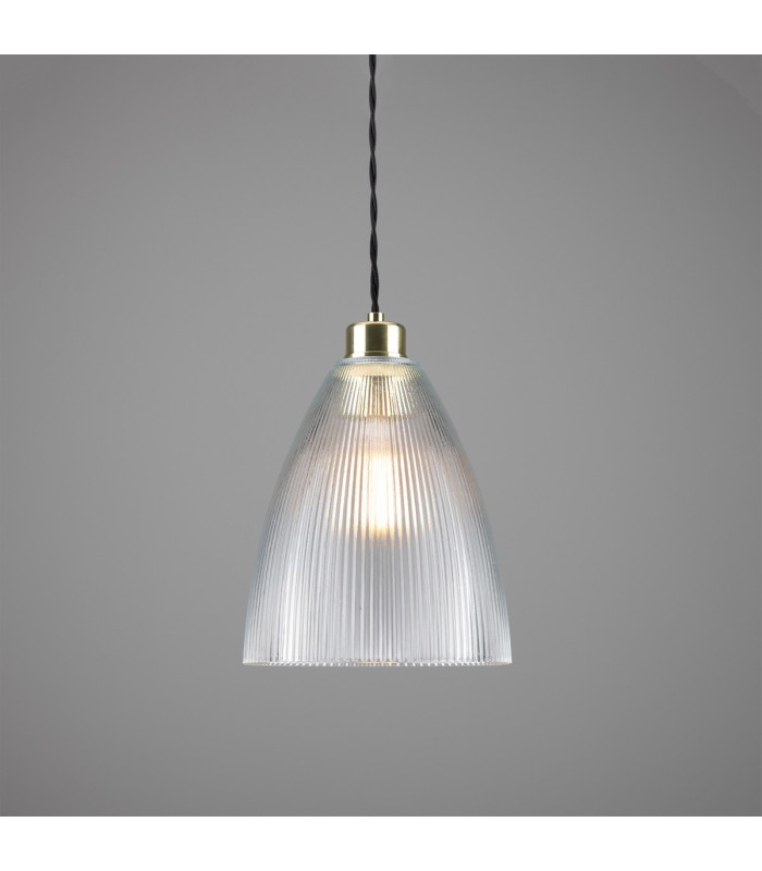 Corvera Dome Pendant Polished Brass-1