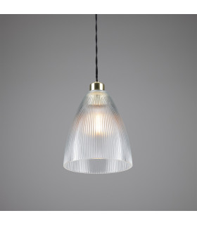 Corvera Dome Pendant Polished Brass-2