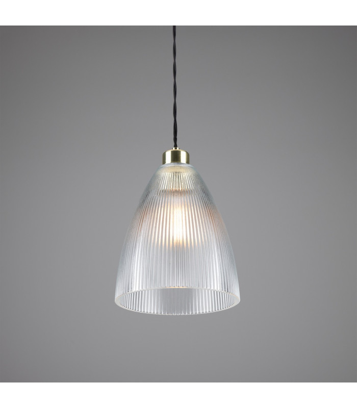 Corvera Dome Pendant Polished Brass-2