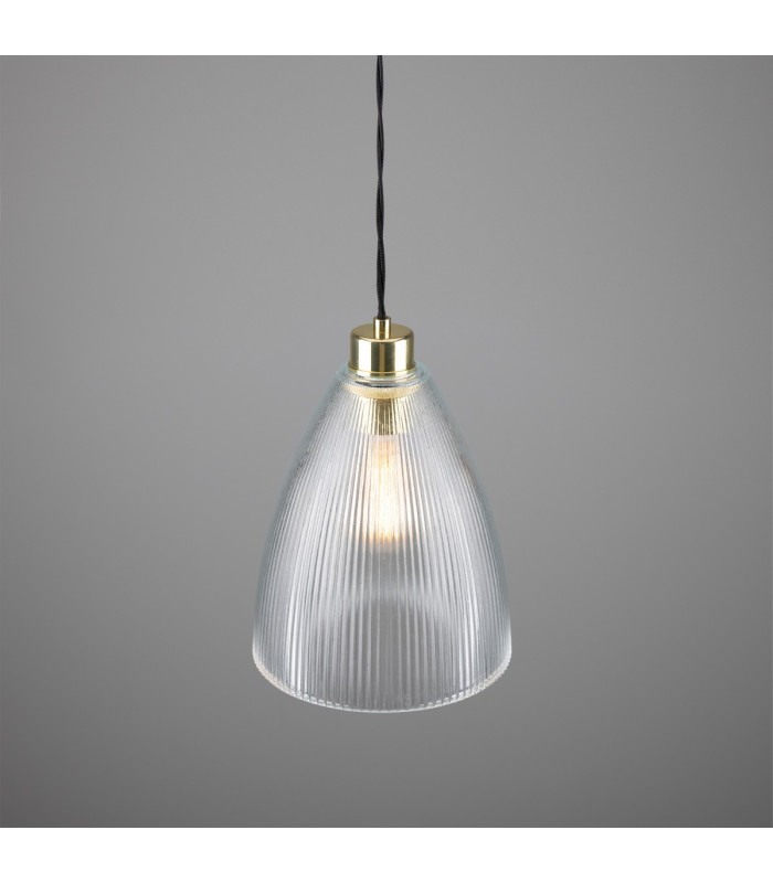 Corvera Dome Pendant Polished Brass-3