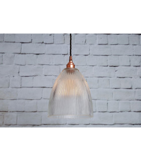 Corvera Dome Pendant Polished Copper-1