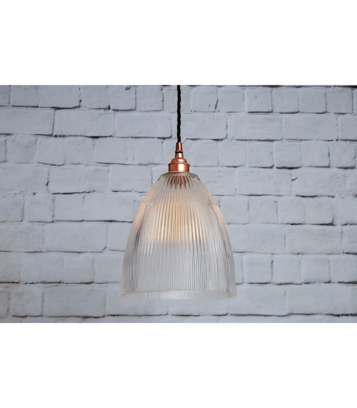 Corvera Dome Pendant Polished Copper-1