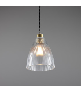 Corvera Dome Pendant Satin Brass-2