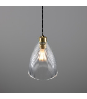 Corvera Dome Pendant Satin Brass-3