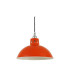 Osson Dome Pendant Orange Chrome