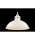 Osson Dome Pendant White Chrome-2