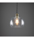 Eden 25cm Dome Pendant Polished Brass-1