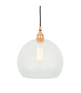 Eden 25cm Dome Pendant Polished Copper-2