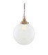 Riad 30cm Globe Pendant Antique Brass-1