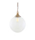 Riad 30cm Globe Pendant Antique Brass-2