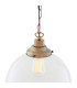 Riad 30cm Globe Pendant Antique Brass-4